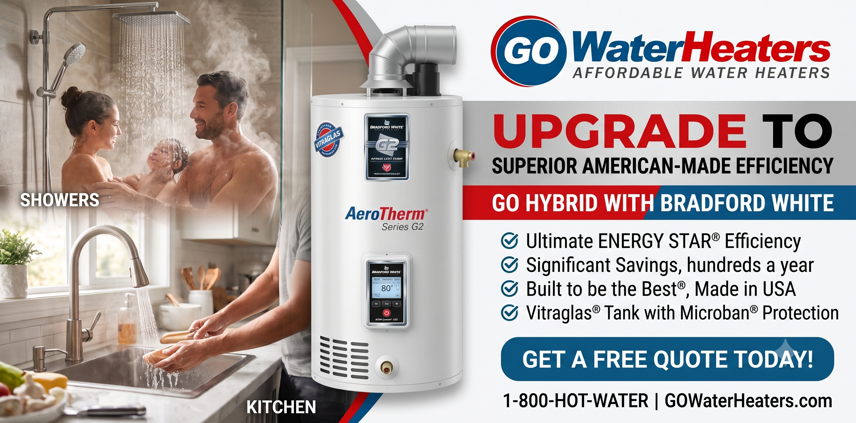 Bradford White Water Heater Repair in Paramount CA by Go Water Heaters