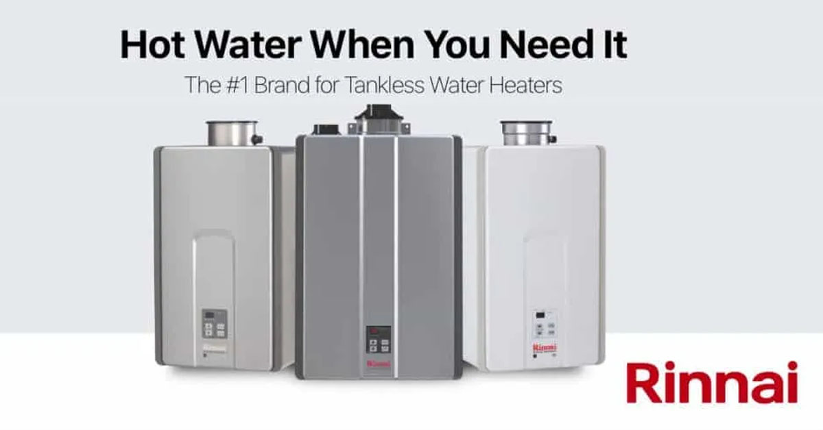 Rinnai Tankless Water Heater Installation in Glendale, CA